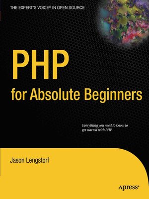 cover image of PHP for Absolute Beginners
